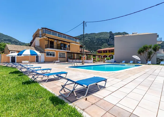 Mires House Front 1 * Agios Gordios (Corfu)